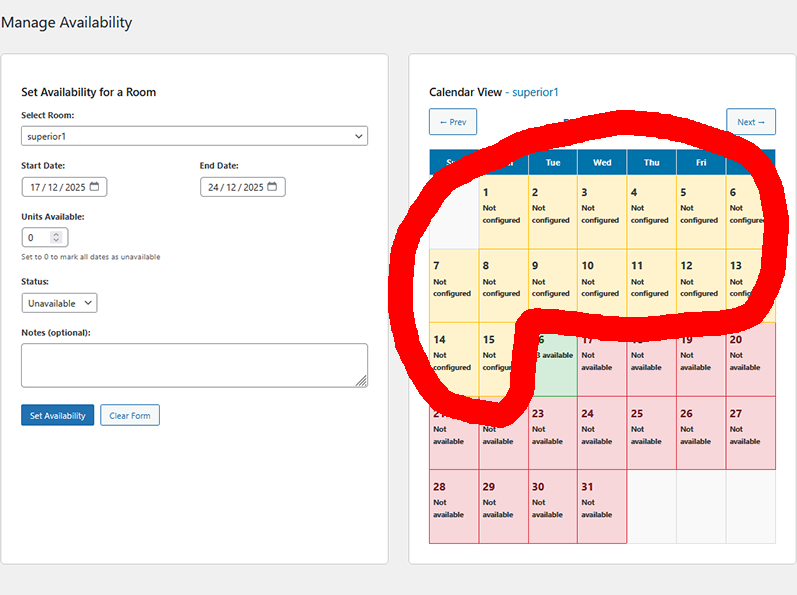 Integration with booking system