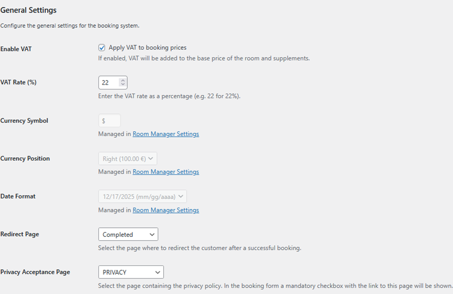 Placeholder list in editor
